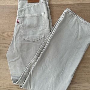 Levi's Beige Denim Jeans